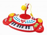 Dětské pianko - keyboard Superstar s mikrofonem nové