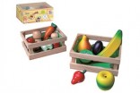 Potraviny pro dětský obchod-kuchyňku dřevěné II ovoce/zelenina nové