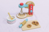 MENTARI - Dětský dřevěný mixér - šlehač s doplňky - robot Novinka