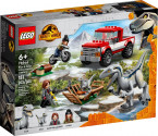 LEGO Jurassic World 76946 Odchyt velociraptorů Blue a Bety 