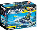 Playmobil 70007 Team S.H.A.R.K. Raketový skútr Novinka