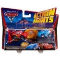 cars 2 action agents raoul ,lightning McQueen v8651